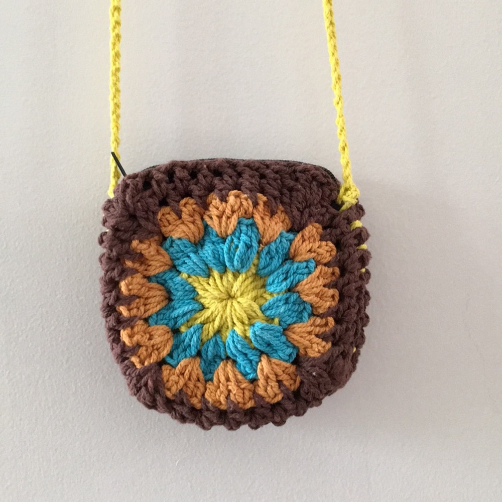 Boho Crocheted Coin Purse